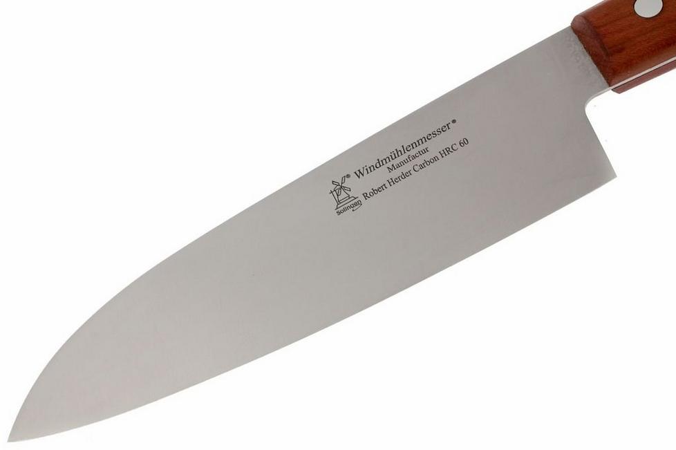 Windmill knife Lignum 3 'HRC 60' made of carbon steel