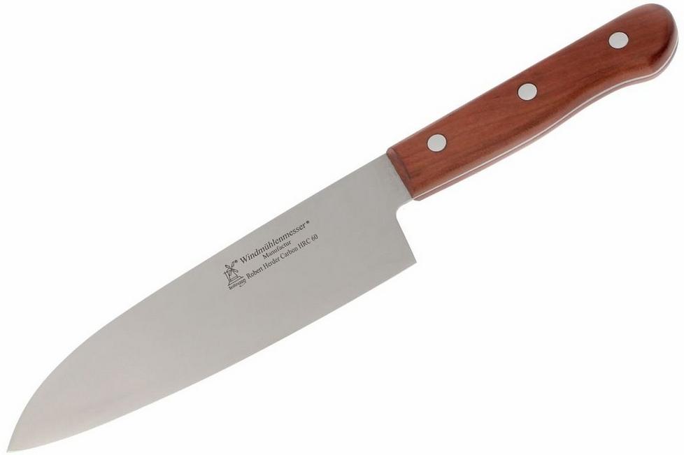 Windmill knife Lignum 3 'HRC 60' made of carbon steel