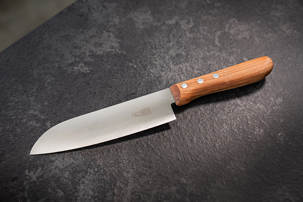Windmühlenmesser Santoku 165 mm, Kirsche
