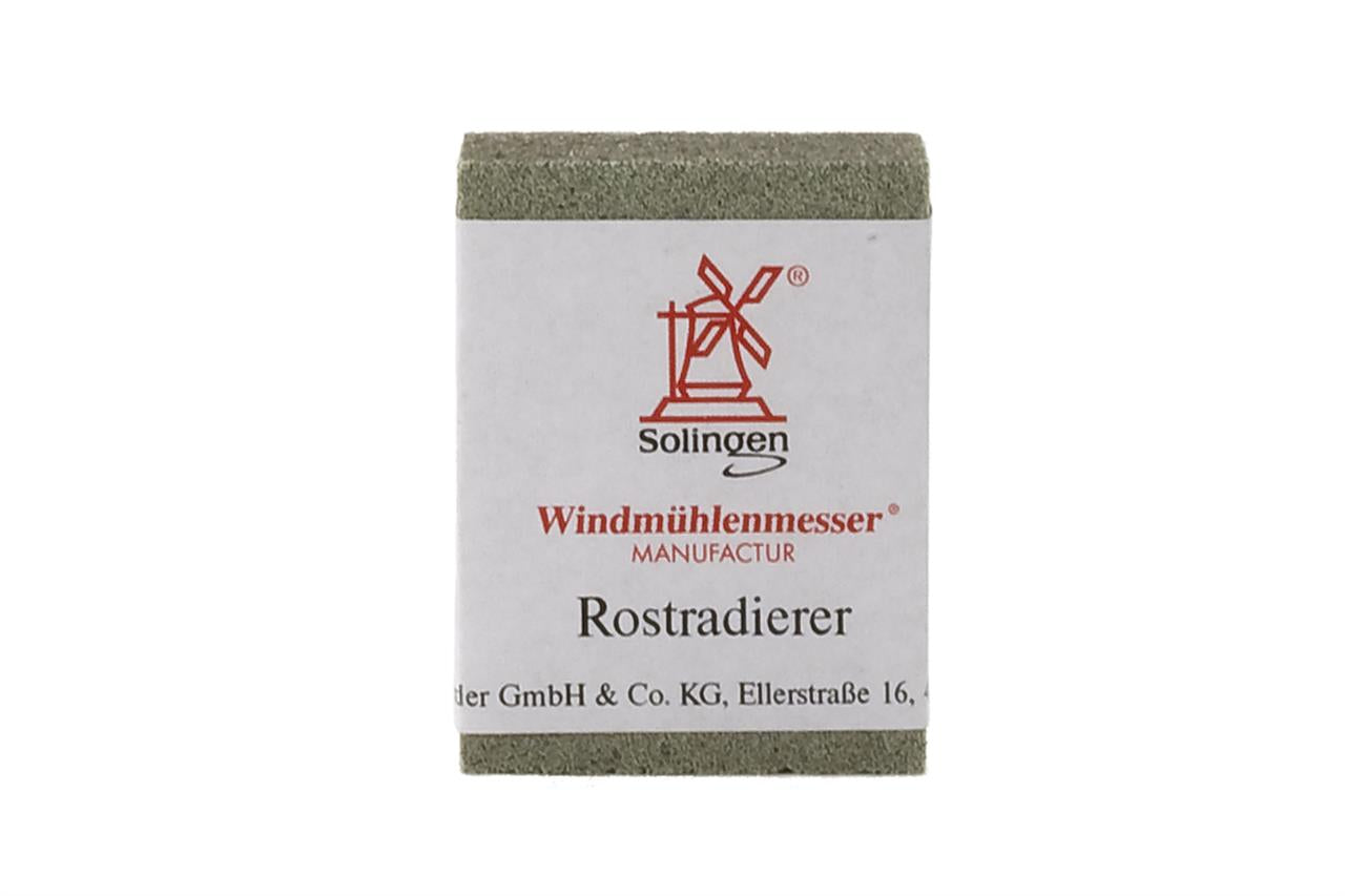 Windmühlenmesser Rostradierer