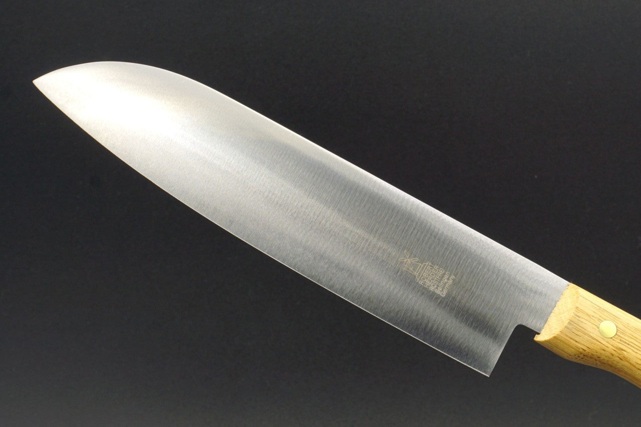 Windmühlenmesser Santoku 210 mm, Eiche