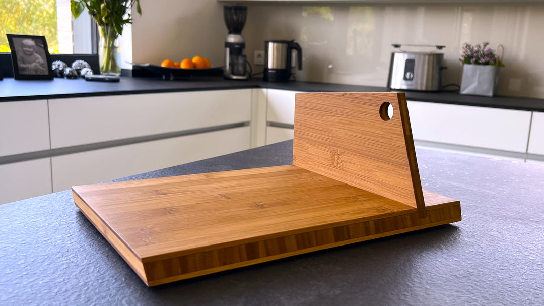 Schneidebrett Küche Holz Bambus Mühlenbrett Design robust hart